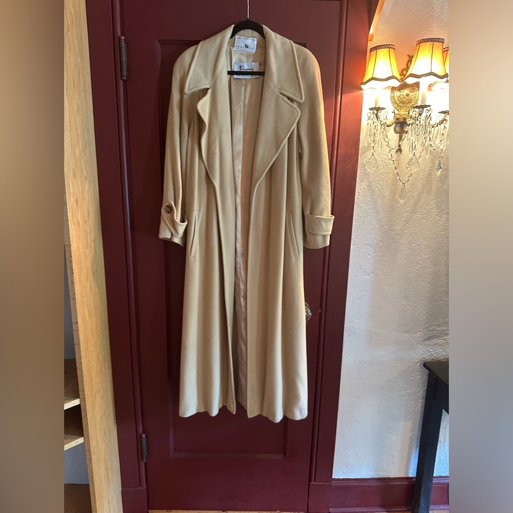 Regency Saks Fifth Avenue Pure Cashmere Vintage Coat